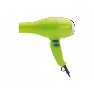 Phon Asciugacapelli X2 Professionale Con Diffusore Integrato Colore Verde Capelli Professional