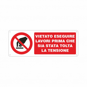 centro-sill-shop-cartello-adesivo-apparecchiatura-sotto-tensione