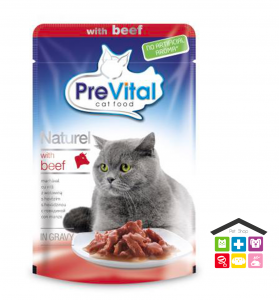 PREVITAL NATUREL POUCH WITH BEEF 0,85G