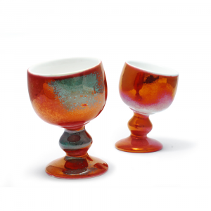 Bicchiere in ceramica di Faenza Ubriaco