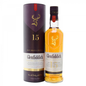 GLENFIDDICH Single Malt Scotch Whicky 15 years old cl 70