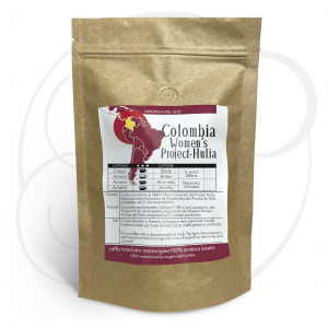 Caffè monorigine Colombia Women's Project Huila macinato, confezioni da 250 gr e 1kg