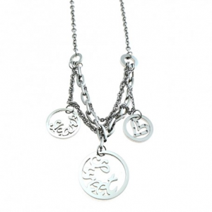 Collana donna Sweet Years. Medaglie Charms.