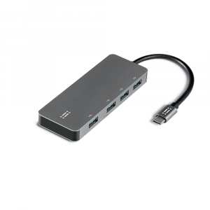 Hub Adattatore USB-C con 4 porte USB 3.0 per MacBook e iPad
