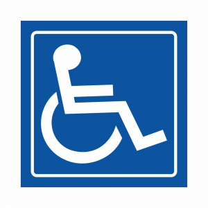 Cartello Toilette disabili