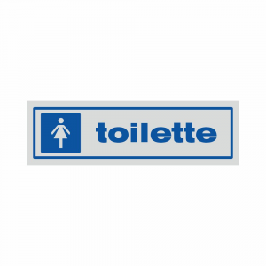 Adesivo toilette donna