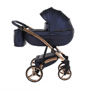 Novità Tako Baby - Laret Premium GT - telaio rame - ecopelle - blu/oro rosa