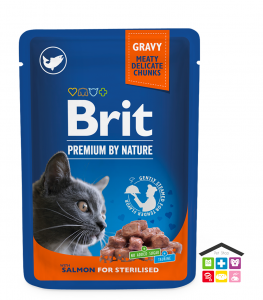 Chunks in Gravy con salmone  for Sterilised Cats 0,100g