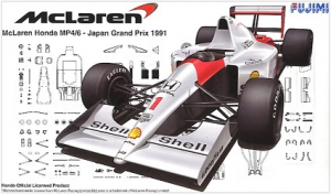 1/20 McLaren Honda MP4/6 1991 Japan GP San Marino/Brazil