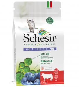 SCHESIR CAT SELECTION DELICATE MANZO 350GR