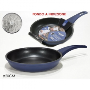 Padella Diamond Navy 20 Cm Con Fondo Ad Induzione Blu Cucina Casa
