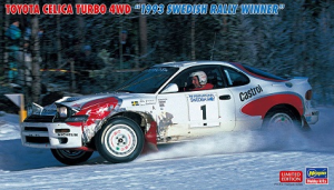 1/24 Toyota Celica Turbo 4WD 1993 Swedish Rally Winner