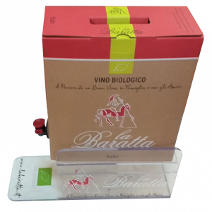 Refosco dal Peduncolo Rosso IGT Veneto - Vino Biologico - Bag In Box 5 L - La Baratta