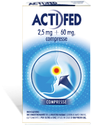 ACTIFED 12CPR 2,5MG+60MG    