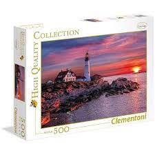 Clementoni Puzzle High Quality Collection Portland Head Light 500 pezzi 