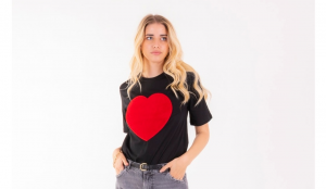 T shirt cuore 