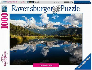 Ravensburger Puzzle 1000 Pz Vita In Montagna 16197 Per Adulti