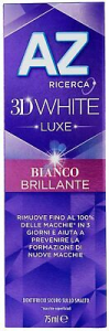 Dent Az 3D White Luxe Bianco Brillante Dentifricio 75Ml