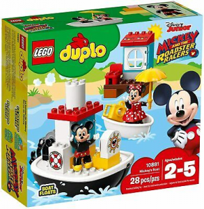 Lego 10881 Duplo  La Barca Di Topolino E Minnie Disney Bambino Costruzioni