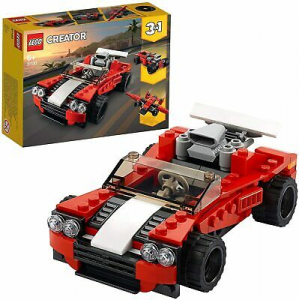 Lego 31100 Creator 3In1 Set Di Costruzioni Auto Sportiva E Aereo
