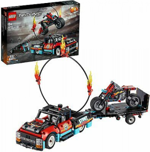 Lego 42106 Technic Truck E Moto Dello Stunt Show