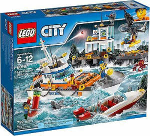 Lego 60167 City Coast Guard Quartier Generale Della Guardimattoncini Costruzioni