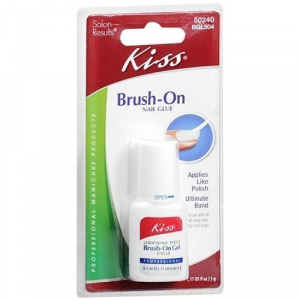 Kiss Brush On Nail Glue Colla per unghie Volume: 5g