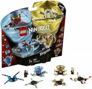 Lego 70663 Ninjago - Nya E Wu Spinjitzu Costruzioni Collezione