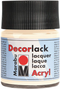 Decorlack Acryl Acrilico  Marabu 50 Ml. 113005 271 Ivory