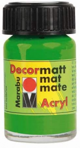 Marabu Decormatt Acryl Acrilico  15Ml 14039 066 Yellow Green