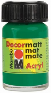 Marabu Decormatt Acryl Acrilico  15Ml 14039 067 Rich Green