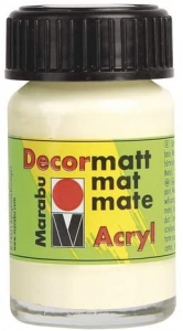 Marabu Decormatt Acryl Acrilico  15Ml 14039 271 Ivory