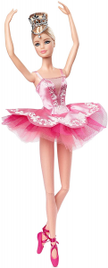 Barbie  Ballet Wishes Bambola da Collezione Dedicata alle Future Ballerine con tutu e Accessori Giocattolo per Bambini 6+ Anni Multicolore GHT41