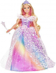 Barbie Dreamtopia Principessa Gran Gala Bambola con Accessori Giocattolo per Bambini 3+ Anni GFR45