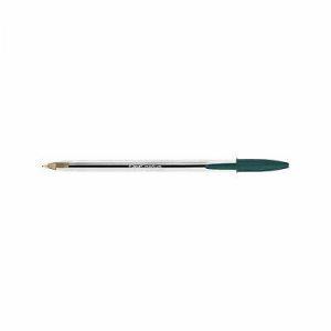 Scatola 50 Penna Sfera Cristal Medio 1,0Mm Verde Bic