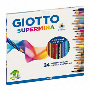 Astuccio 24 Pastelli Supermina Giotto