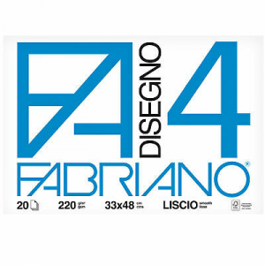 Album Fabriano4 (33X48Cm) 220Gr 20Fg Liscio