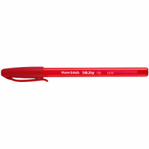 Penna Sfera Inkjoy 100 Stick 1,0Mm Rosso Papermate Cf 50 Pz