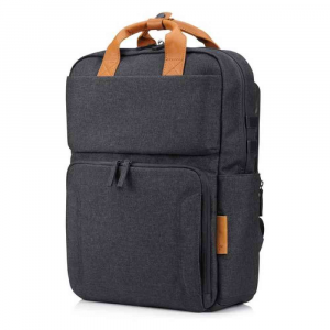 Hp - Zaino notebook - Backpack con manici in pelle