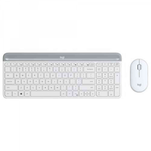 Logitech - Tastiera e mouse - Slim Wireless Keyboard and Mouse Combo
