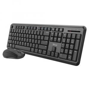 Trust - Tastiera e mouse - ODY Wireless Silent Keyboard and Mouse Set