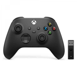 Microsoft - Gamepad - Xbox Wireless Controller + Wireless Adapter for Windows 10