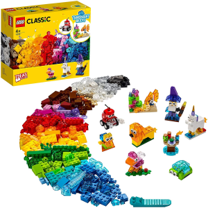 Lego Classic 11013 Mattoncini Trasparenti Creativi