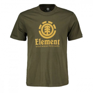 T-Shirt Element Vertical SS Military Green