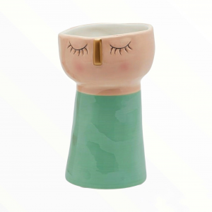 Vaso ceramica Polly verde