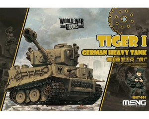 MENG WORLD WAR TOONS: German Heavy Tank Tiger I