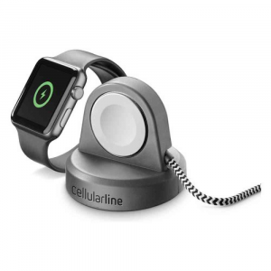 Cellular Line - Caricabatterie dedicato telefonia - Power Dock per Apple Watch