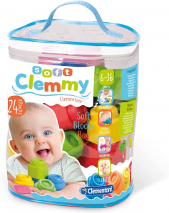 Clementoni Baby Clemmy Sacca 24 Mattoncini 14889