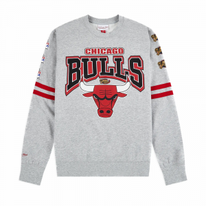 Mitchell & Ness Felpa crew Chicago Bulls