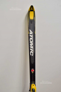 Ski Atomic Black And Yellow Height 190 Cm With Bindings -